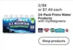 Walgreens Ice Mountain water offer