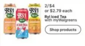 Walgreens Ryl Iced Tea offer