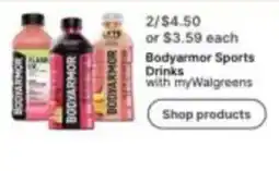 Walgreens Bodyarmor Sports Drinks offer