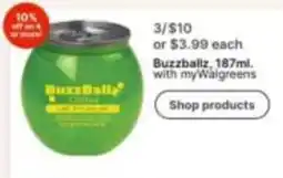 Walgreens Buzzballz Clothes offer