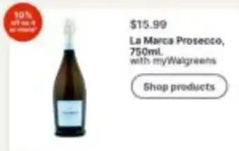 Walgreens La Marca Prosecco offer