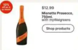 Walgreens Mionetto Prosecco offer