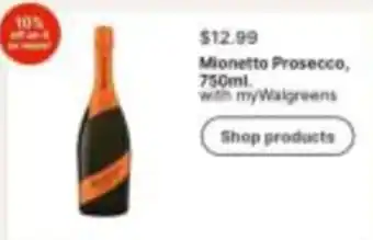 Walgreens Mionetto Prosecco offer
