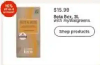 Walgreens Bota Box offer