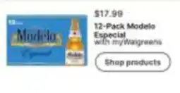 Walgreens Modelo Especial offer