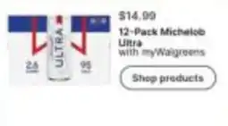 Walgreens Michelob Ultra offer