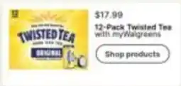 Walgreens Twisted Tea Original offer