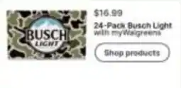Walgreens Busch Light offer