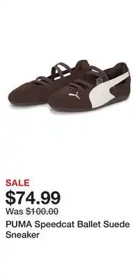 Nordstrom PUMA Speedcat Ballet Suede Sneaker offer
