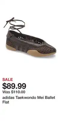Nordstrom adidas Taekwondo Mei Ballet Flat offer