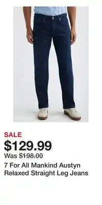 Nordstrom 7 For All Mankind Austyn Relaxed Straight Leg Jeans offer