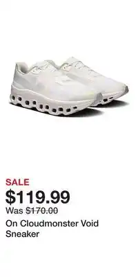 Nordstrom On Cloudmonster Void Sneaker offer