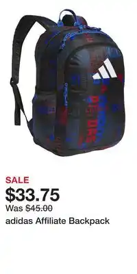 Kohl's adidas Affiliate Backpack offer
