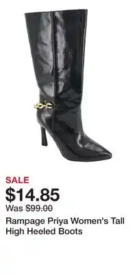 Kohl's Rampage Priya Women's Tall High Heeled Boots offer