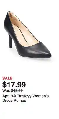Kohl's Apt. 9 Tinsleyy Women's Dress Pumps offer