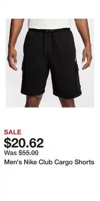 Kohl's Men's Nike Club Cargo Shorts offer