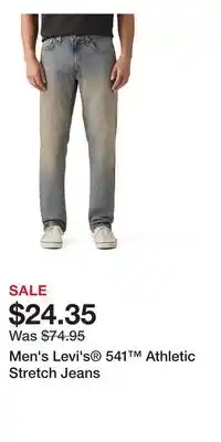 Kohl's Men's Levi's 541 Athletic Stretch Jeans offer