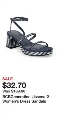 Kohl's BCBGeneration Lissena-2 Women's Dress Sandals offer