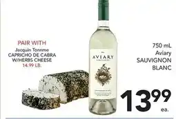 Pete's Fresh Market Aviary SAUVIGNON BLANC offer