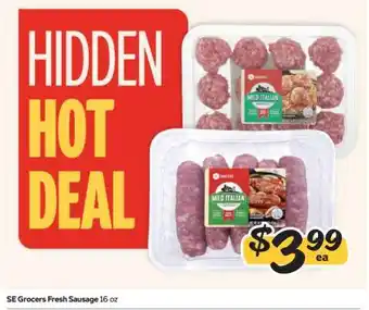 Winn Dixie SE Grocers Fresh Sausage offer