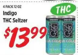 Rouses Indigo THC Seltzer offer