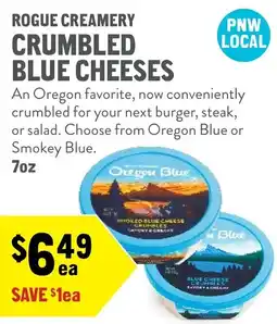 New Seasons Market Rogue Creamery Crumbled Blue Cheeses offer
