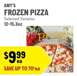 New Seasons Market Amy's frozen pizza offer