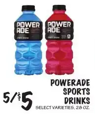 Powerade sports drinks