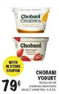 Foodarama Chobani Yogurt offer