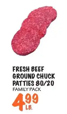 Foodarama Fresh Beef Ground Chuck Patties offer