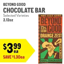 New Seasons Market Beyond Good Chocolate Bar offer