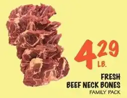 Foodarama Fresh beef neck bones offer
