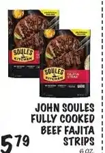 Foodarama John Soules fully cooked beef fajita strips offer