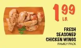Foodarama Fresh Seasoned Chicken Wings offer