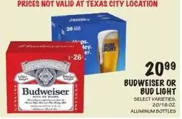 Foodarama Budweiser or Bud Light offer