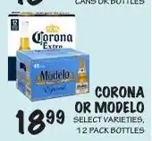 Foodarama Corona or Modelo offer