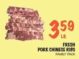 Foodarama Fresh pork chinese ribs offer