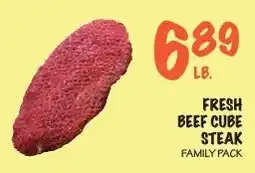 Foodarama Fresh beef cube steak offer