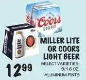 Foodarama Miller Lite or Coors Light Beer offer