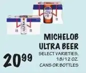 Foodarama Michelob Ultra Beer offer