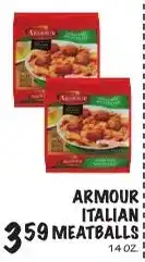 Foodarama Armour italian meatballs offer