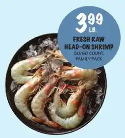 Foodarama Fresh Raw Head-On Shrimp offer