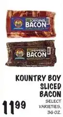 Foodarama Kountry Boy sliced bacon offer