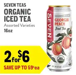 New Seasons Market Seven Teas Organic Iced Tea offer