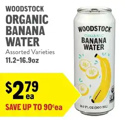 New Seasons Market Woodstock organic banana water offer