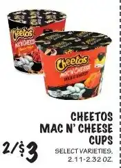 Foodarama Cheetos mac n cheese cups offer