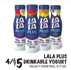 Foodarama Lala Plus Drinkable Yogurt offer