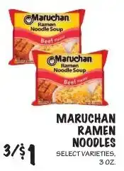 Foodarama Maruchan ramen noodles offer