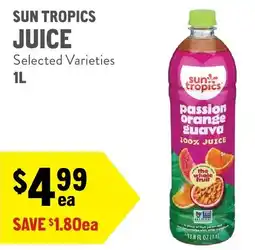 New Seasons Market Sun Tropics Juice offer