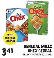 Foodarama General Mills Chex Cereal offer